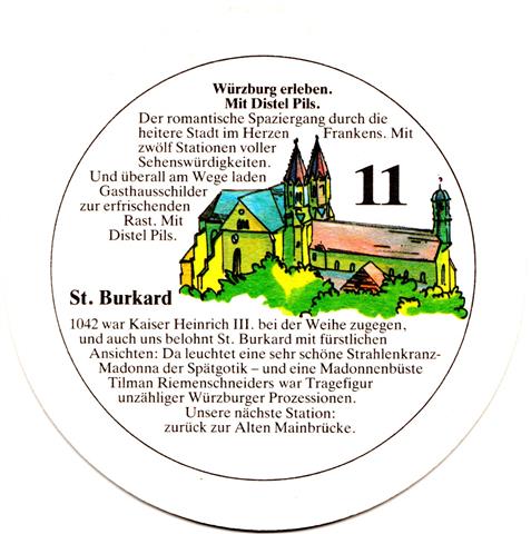 tauberbischofsheim tbb-bw distel würz II 8b (rund215-11 st burkard)